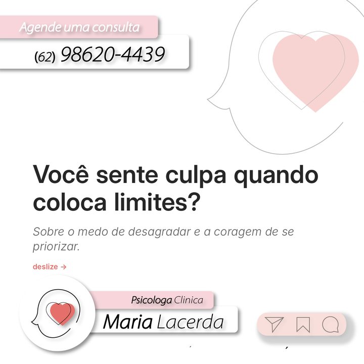 Post: Você sente culpa quando coloca limites?